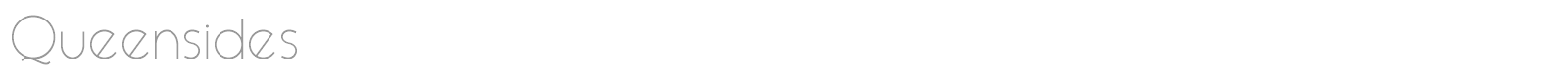 Queensides font preview